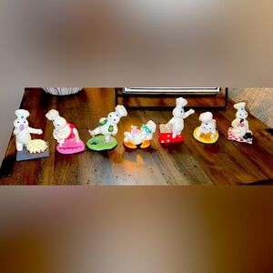 VTG Pillsbury Doughboy Figurines Monthly Calendar/The Danbury Mint Collectible